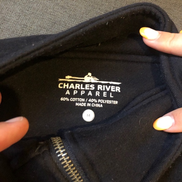 Charles River Quarter Zip - Picture 2 of 2